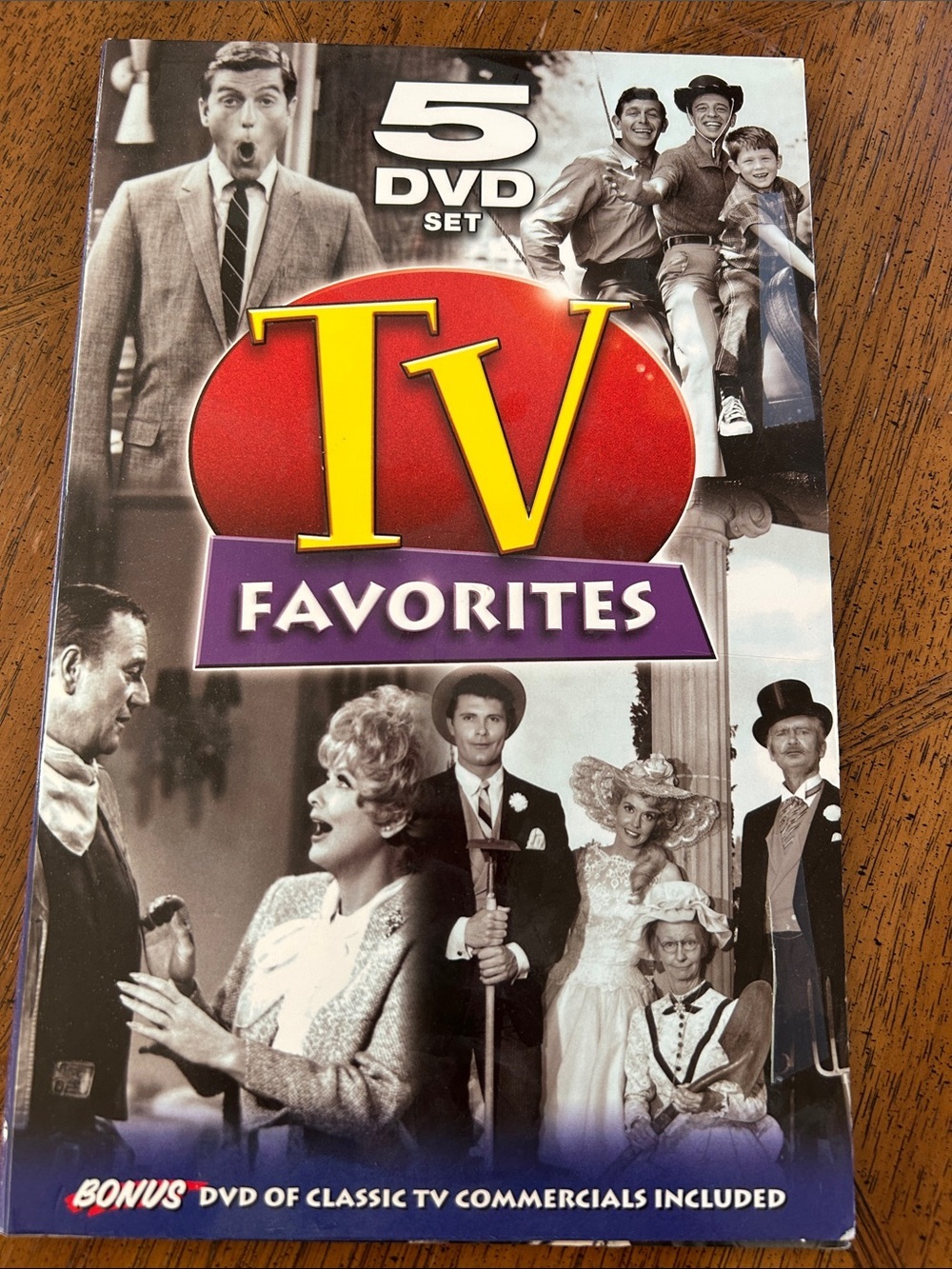 TV Favorites 5 DVD Box Set Classic Sitcoms Retro Commerical Bonus Madacy 2003